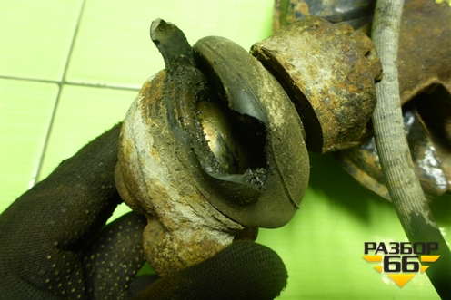 Кулак поворотный передний левый для Hyundai Porter с 1996-2011г (Портер)