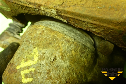 Суппорт передний левый для Hyundai Porter с 1996-2011г (Портер)