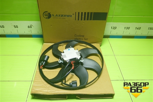 Вентилятор охлаждения радиатора (новый не оригинал) (LFC18K2) для Volkswagen Golf V с 2003-2009г (Гольф 5)