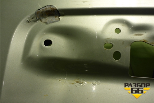 Дверь багажника без стекла (901005006R) для Renault Duster I с 2010-2021г (Дастер)