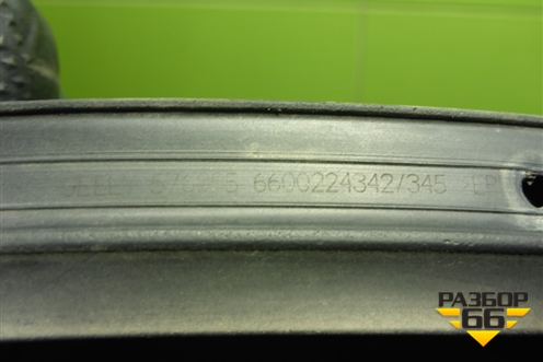 Уплотнитель двери задней правой (6600224342) для Geely Tugella с 2019г (Тугелла)