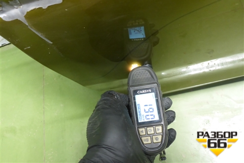 Дверь передняя правая (801522177R) для Renault Logan II с 2012г (Логан)