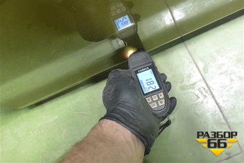 Дверь передняя правая (801522177R) для Renault Logan II с 2012г (Логан)