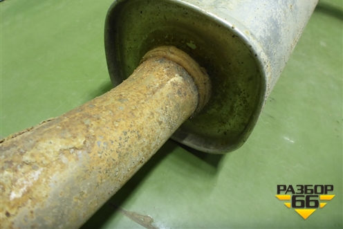 Глушитель средняя часть (1.8л R18A2) (18220SMGE01) для Honda Civic 5D с 2005-2011г (Цивик)