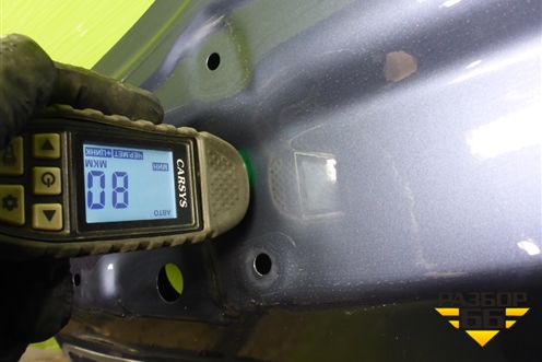 Дверь багажника без стекла (31455985) для Volvo XC90 с 2015г (ХС90)