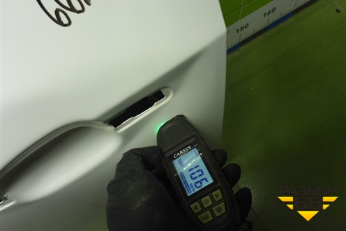 Дверь передняя левая (95940507) для Chevrolet Aveo (Т300) с 2011г (Авео Т300)