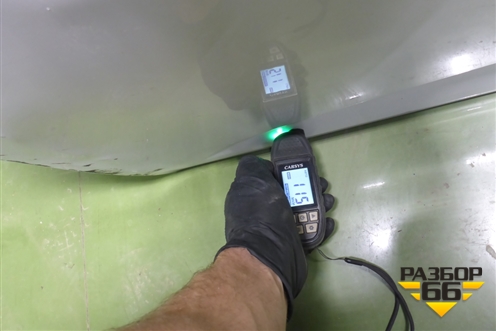 Дверь передняя левая (95940507) для Chevrolet Aveo (Т300) с 2011г (Авео Т300)