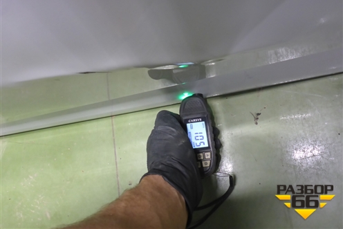 Дверь передняя левая (95940507) для Chevrolet Aveo (Т300) с 2011г (Авео Т300)