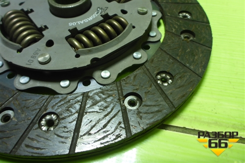 Диск сцепления (1.8л R18A2) (22200RSAL05) для Honda Civic 5D с 2005-2011г (Цивик)