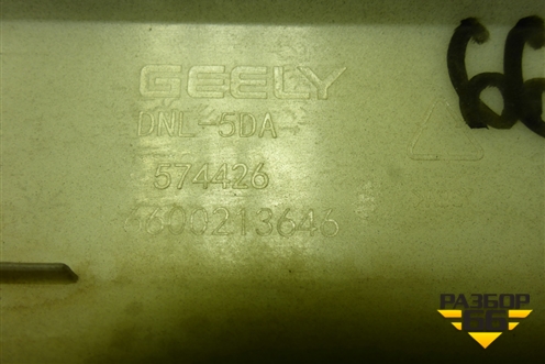 Накладка двери задней правой (6600213646) для Geely Tugella с 2019г (Тугелла)