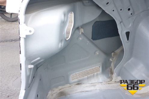 Крыло заднее левое (седан) для Kia Rio с 2011-2016г (Рио 3)