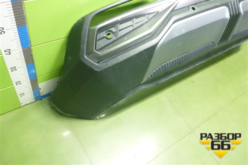 Юбка заднего бампера (под парктроник) (8891868414) для Geely Atlas 2 с 2023г (Атлас)