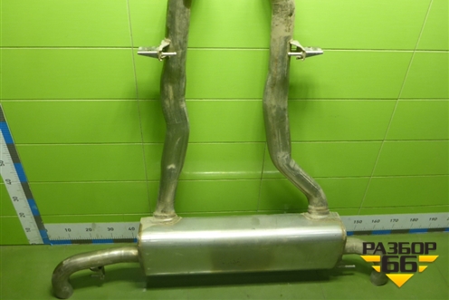 Глушитель задняя часть (8470059) для BMW X6 G06 с 2019г (Х6 Г06)