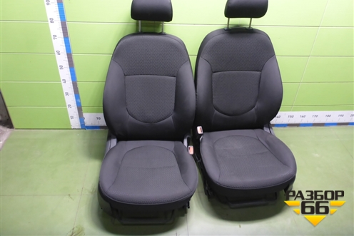 Сиденья комплект (без AIR BAG, с обогревом) для Kia Rio с 2011-2016г (Рио 3)