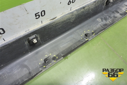 Накладка на порог наружная левая (877512W000) для Hyundai Santa Fe с 2012-2018г (Санта Фе)