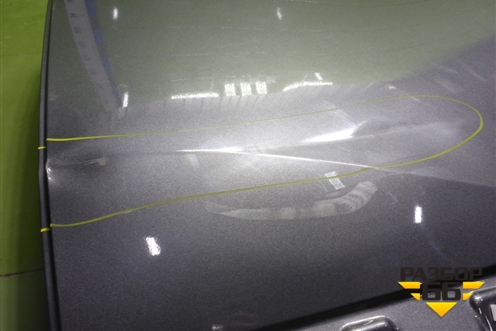 Дверь задняя левая (S203F2701030600) для Changan CS55 PLUS с 2019г (ЦС 55 плюс)