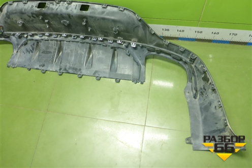 Юбка заднего бампера (AMG под парктроник) (A2538858003) для Mercedes Benz GLC-Klass X253  с 2015г (ГЛЦ)