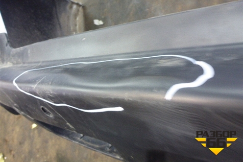 Бампер задний (под парктроник) (85022JU14H) для Nissan X-Trail (Т31) с 2007-2014г (Хтраил)