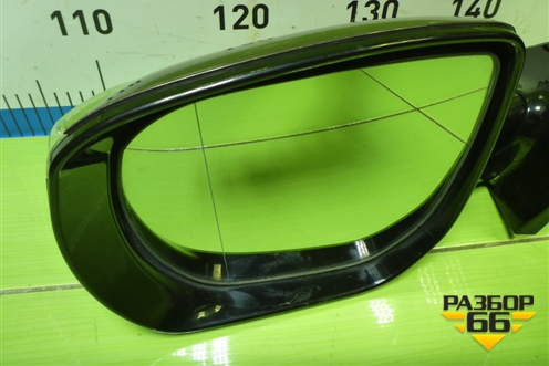 Зеркало левое электрическое (10 контактов) (876102W021) для Hyundai Santa Fe с 2012-2018г (Санта Фе)