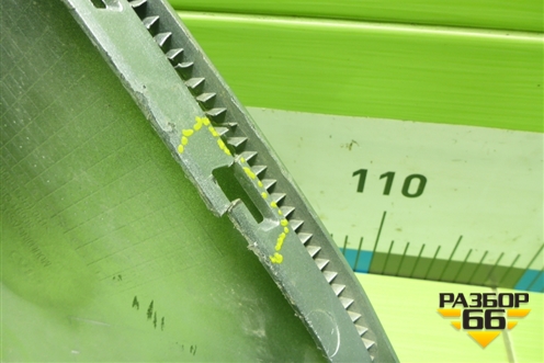 Бампер задний левая часть (86691Q5000) для Kia Seltos с 2019г (Селтос)