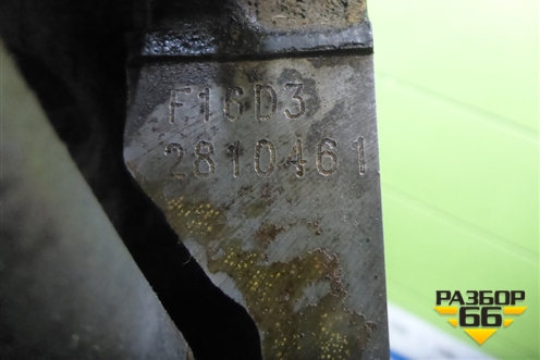 Двигатель (1.6л F16D3) для Chevrolet Lacetti с 2003г (Лачетти)