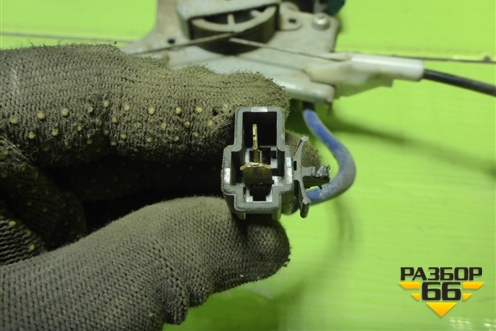 Стеклоподъёмник электрический задний левый (хетчбек) для Chevrolet Lacetti с 2003г (Лачетти)