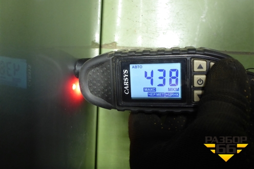 Дверь задняя левая (седан) для Chevrolet Aveo (Т300) с 2011г (Авео Т300)