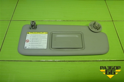 Козырёк солнцезащитный правый для Chevrolet Aveo (Т300) с 2011г (Авео Т300)