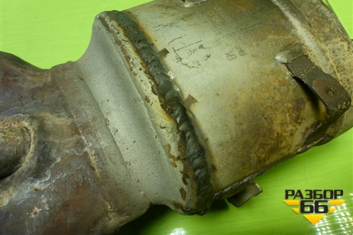 Коллектор выпускной с катализатором (1.6л F16D4) (55572914) для Chevrolet Aveo (Т300) с 2011г (Авео Т300)