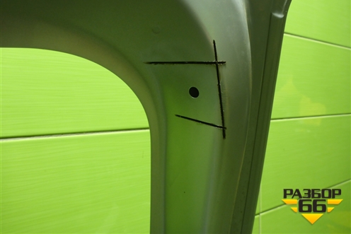 Дверь багажника без стекла (73700A0000) для Hyundai Creta с 2016г (Крета)