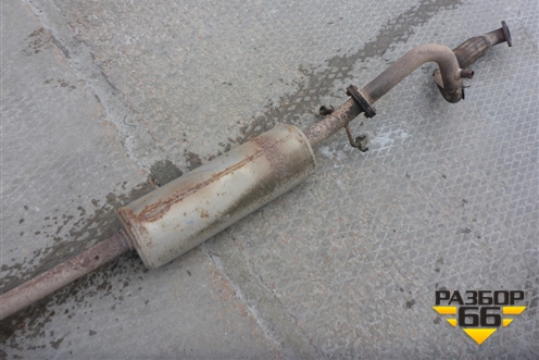 Глушитель (1.6л F16D4) для Chevrolet Aveo (Т300) с 2011г (Авео Т300)