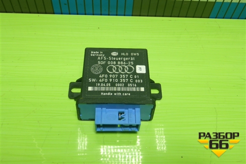 Блок управления светом (4F0907357C) для Audi A6 (C6) с 2004-2011г (А6)