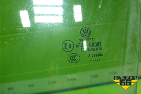 Стекло двери передней левой для Volkswagen Passat (В7) с 2011-2014г (Пассат Б7)