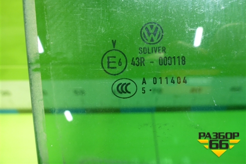 Стекло двери задней правой (универсал) для Volkswagen Passat (B6) с 2005-2010г (Пассат Б6)