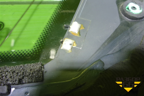 Стекло глухое левое (универсал) для Audi A4 (В8) с 2007-2015г (А4)