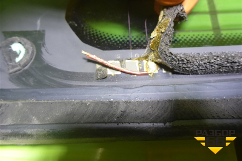 Стекло глухое левое (универсал) для Audi A4 (В8) с 2007-2015г (А4)