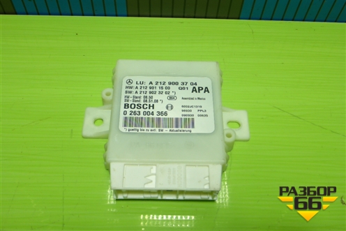 Блок управления парктроником (A2129003704) для Mercedes Benz E-Klass W212 с 2009-2016г (Е)