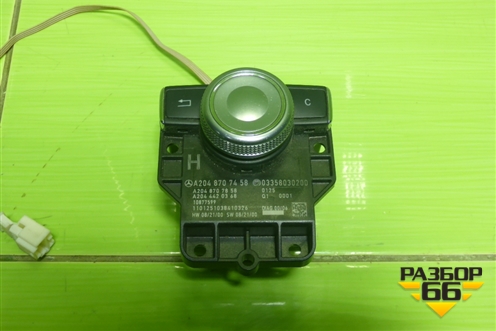 Джойстик (управления мультимедиа) (A2048707458) для Mercedes Benz C-Klass W204 с 2007-2014г (Ц)