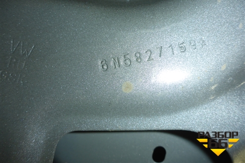 Дверь багажника без стекла (6N5827025C) для Volkswagen Polo с 2020г (Поло)