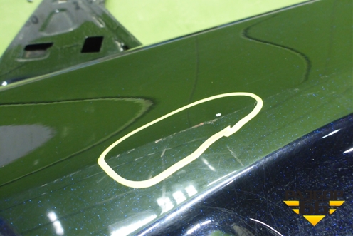 Дверь задняя правая (S203F2701030800) для Changan CS55 PLUS с 2019г (ЦС 55 плюс)