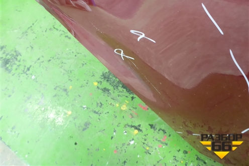 Дверь задняя правая (хетчбэк) (96893537) для Chevrolet Aveo (Т300) с 2011г (Авео Т300)