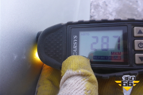 Крыло заднее левое (седан) для Chevrolet Aveo (Т300) с 2011г (Авео Т300)