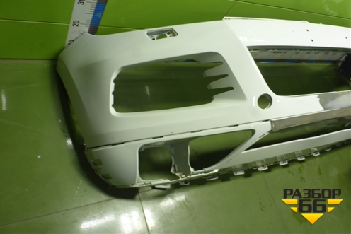 Бампер передний (До 2015г под омыватели) (7P6807221F) (7P6807221B) для Volkswagen Touareg с 2010-2018г (Туарег)