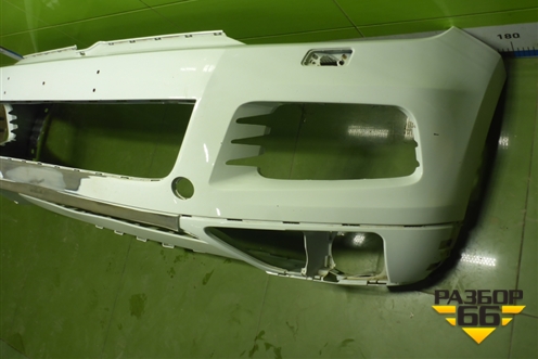 Бампер передний (До 2015г под омыватели) (7P6807221F) (7P6807221B) для Volkswagen Touareg с 2010-2018г (Туарег)