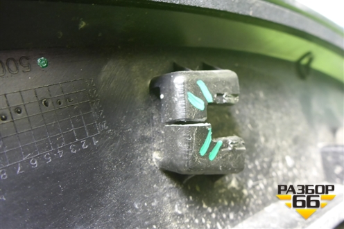 Накладка двери задней правой (на арку) (5006108XST01A) для Haval Jolion с 2021г (Джолион)