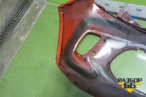 Бампер задний (под парктроник) (86611G6000) для Kia Picanto с 2017г (Пиканто 3)