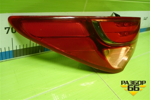 Фонарь задний наружный левый (до 2015г) (924012W130) для Hyundai Santa Fe с 2012-2018г (Санта Фе)