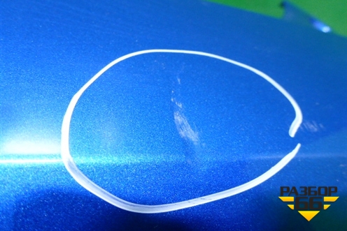 Бампер задний (верхняя часть после 2014г под парктроник) (8U0807385C) для Audi Q3 с 2011-2018г (Ку 3)