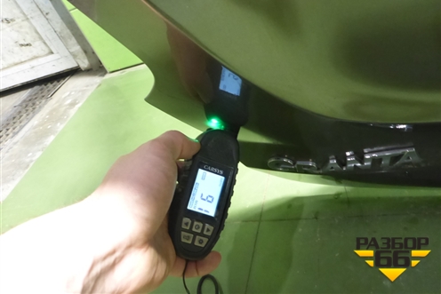 Дверь багажника без стекла (после 2018г лифтбек) (8450104283) для VAZ Granta/Гранта