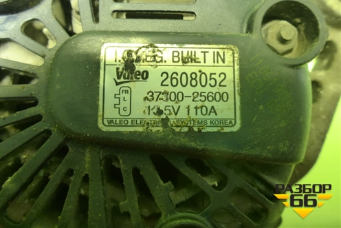 Генератор (2.0л G4KD) (3730025600) для Hyundai ix 35 с 2010г (Ай икс 35)